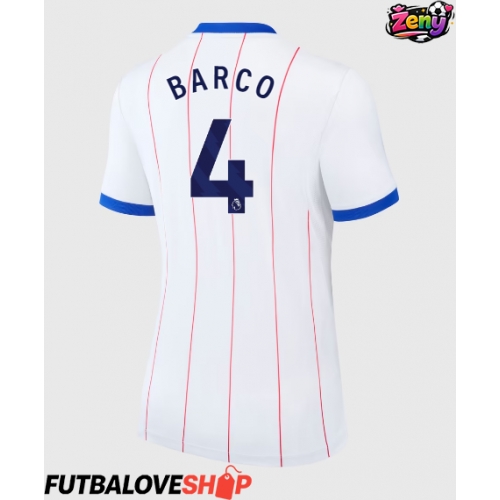 Dres Chelsea Valentin Barco #4 Tretina pre Ženy 2026-27 Krátky Rukáv
